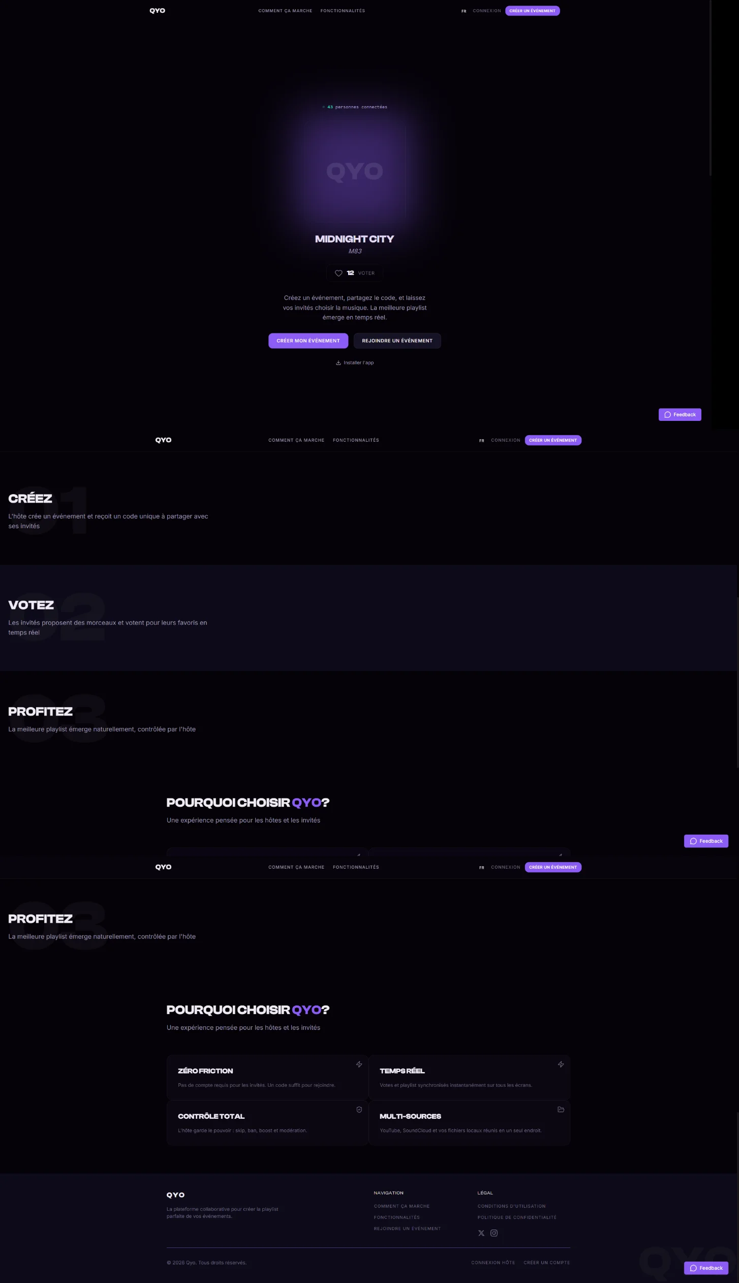 Qyo - Aperçu principal