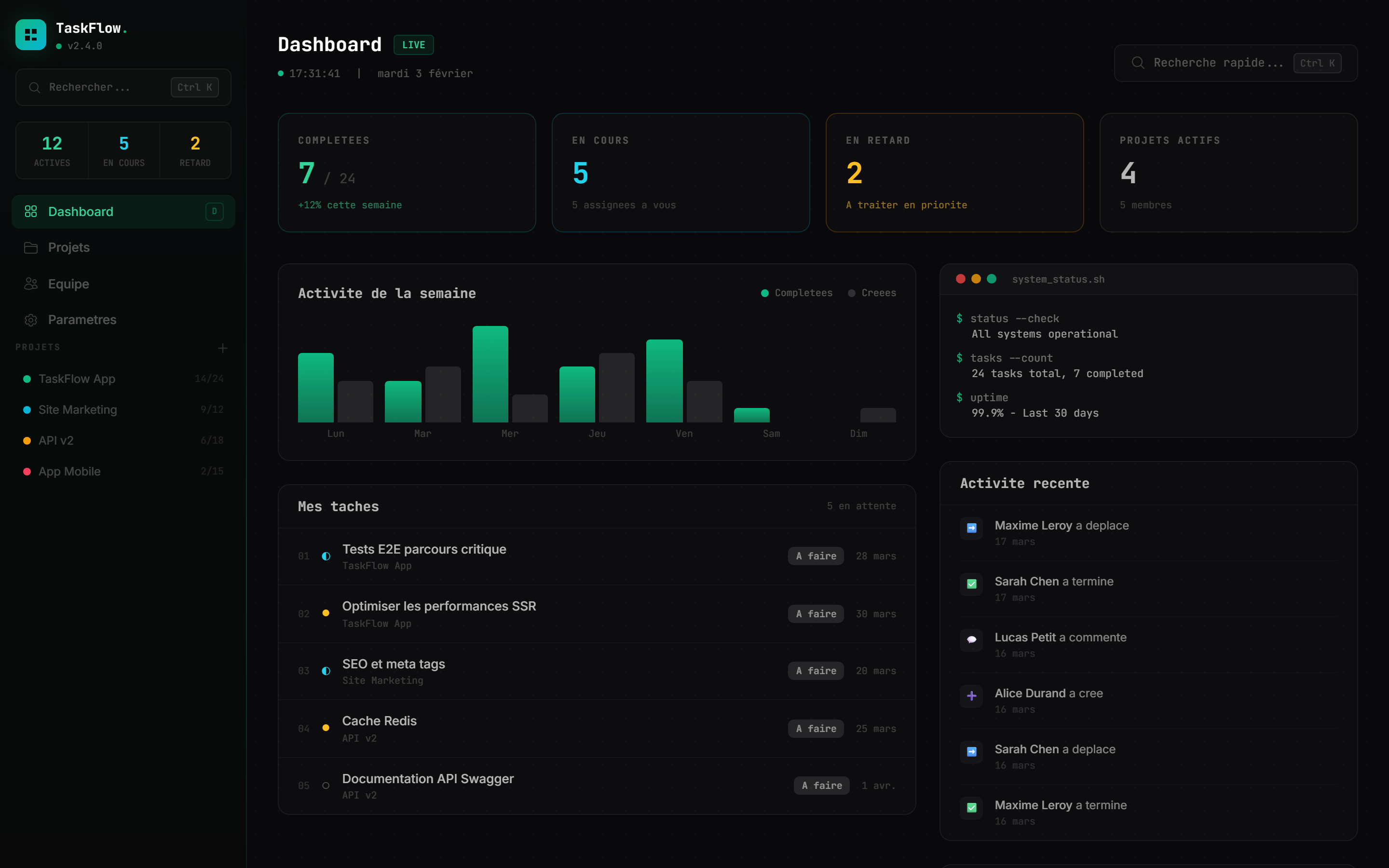 SaaS Gestion de Stock - Capture 1