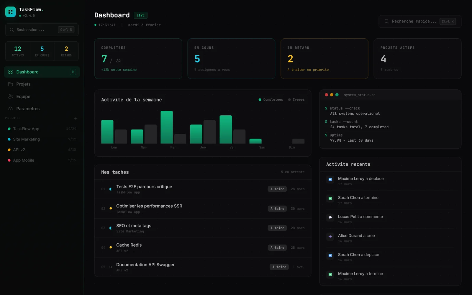 SaaS Gestion de Stock - Capture 1